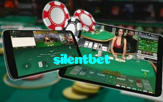 silentbet casino presented on mobile device in Pakistan with slots and live games